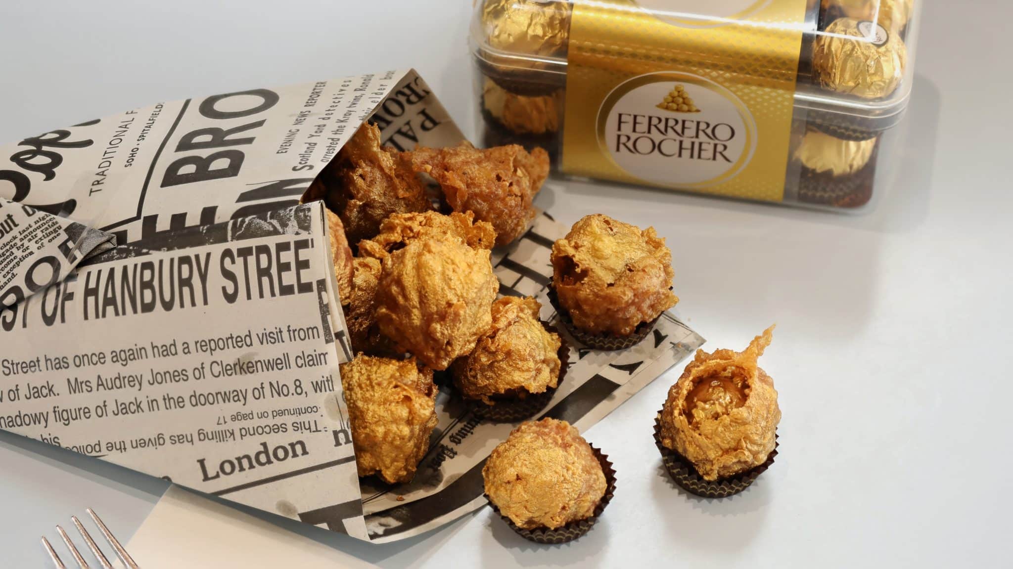 This Soho Fish And Chip Shop Is Serving Deep Fried Ferrero Rocher