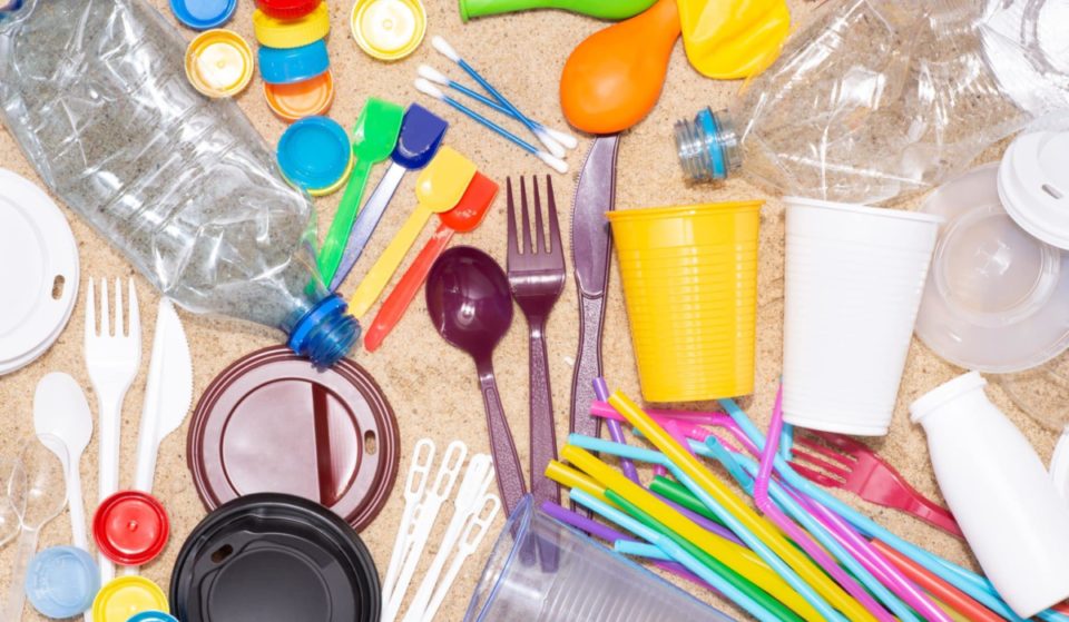 Single-Use Plastic Items Such As Plates And Cutlery Have Been Banned In England