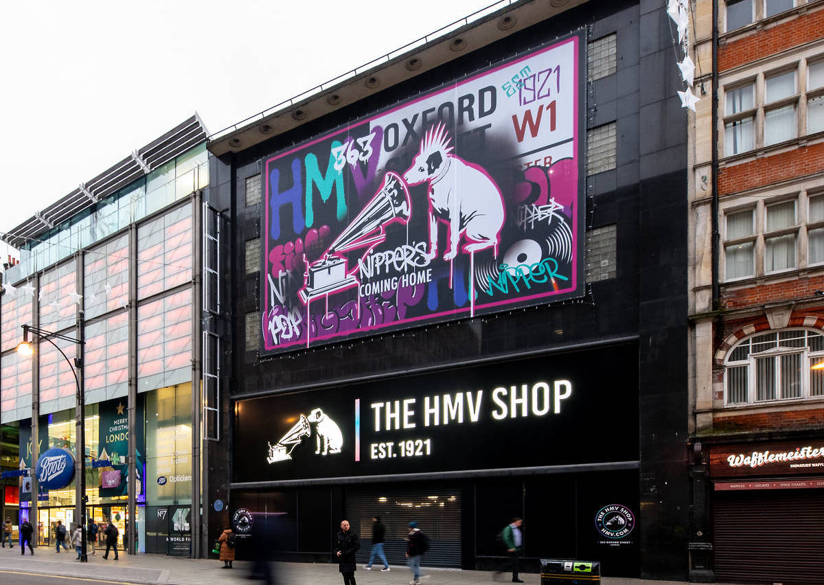 HMV Has Finally Reopened Its Oxford Street Flagship Store