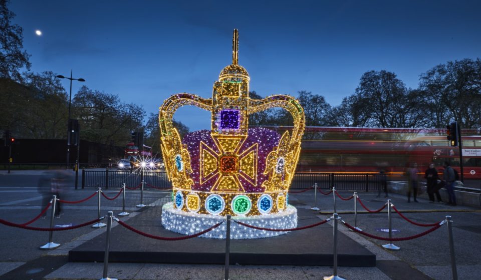 A Gigantic Crown Installation Has Landed In Marble Arch
