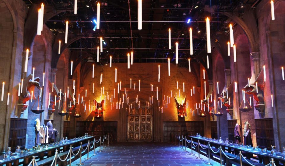 Hundreds Of Floating Candles Now Hang In Hogwarts Great Hall At Warner Bros. Studio Tour London