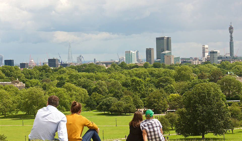 Primrose Hill Is Closed To Wannabe Firework Watchers Tonight – With Fences And Hoarding Preventing Access To The Popular Spot