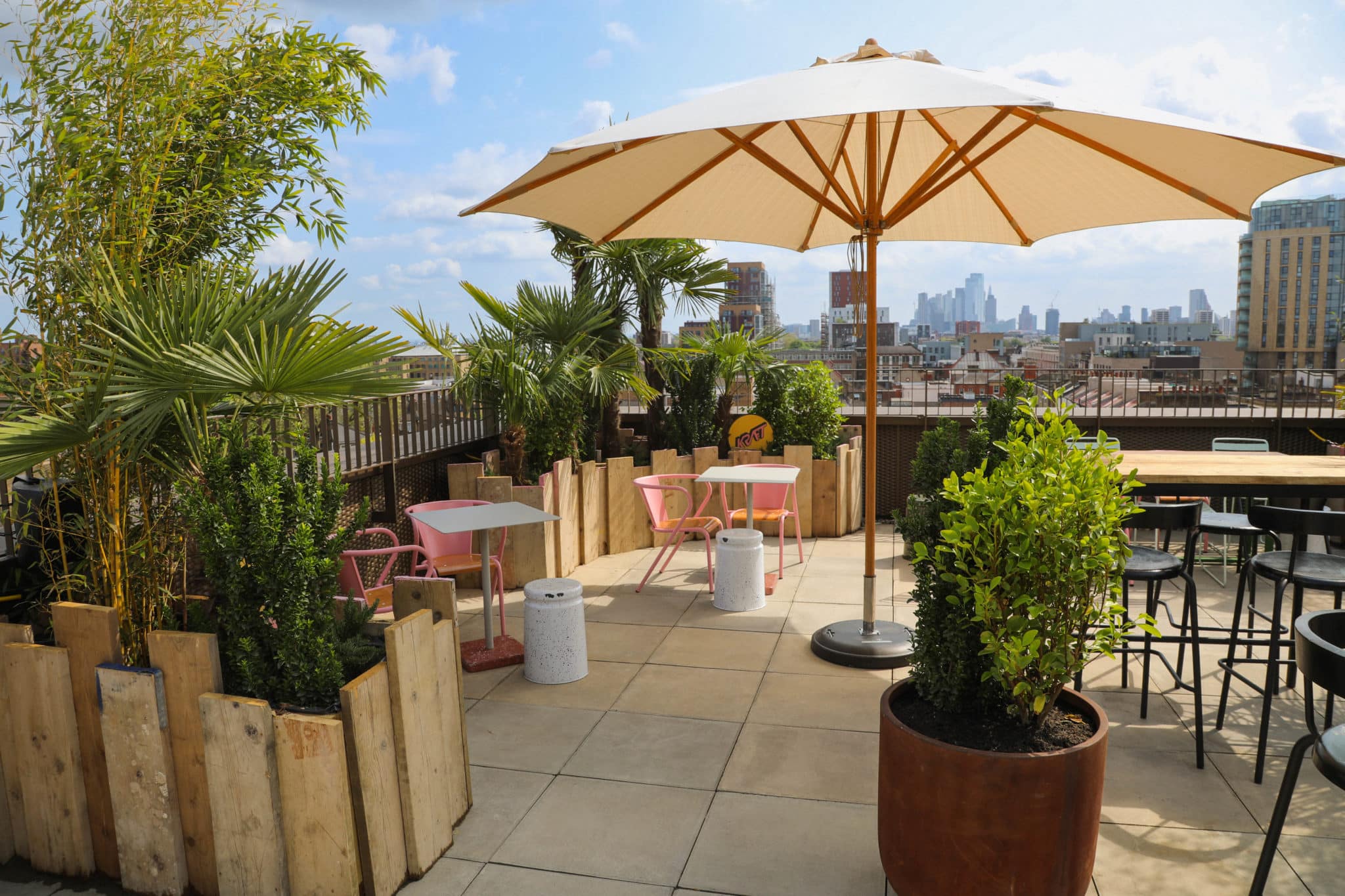 Kraft Dalston Rooftop Cocktails, Ceviche, And Super Fresh Beer