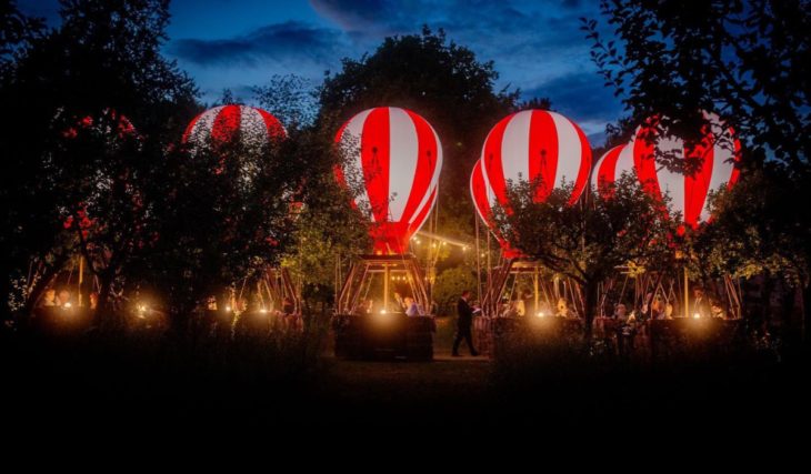 You can dine in a vintage hot air balloon within this stunning 18th-century country estate this summer – and it’s just over an hour from London