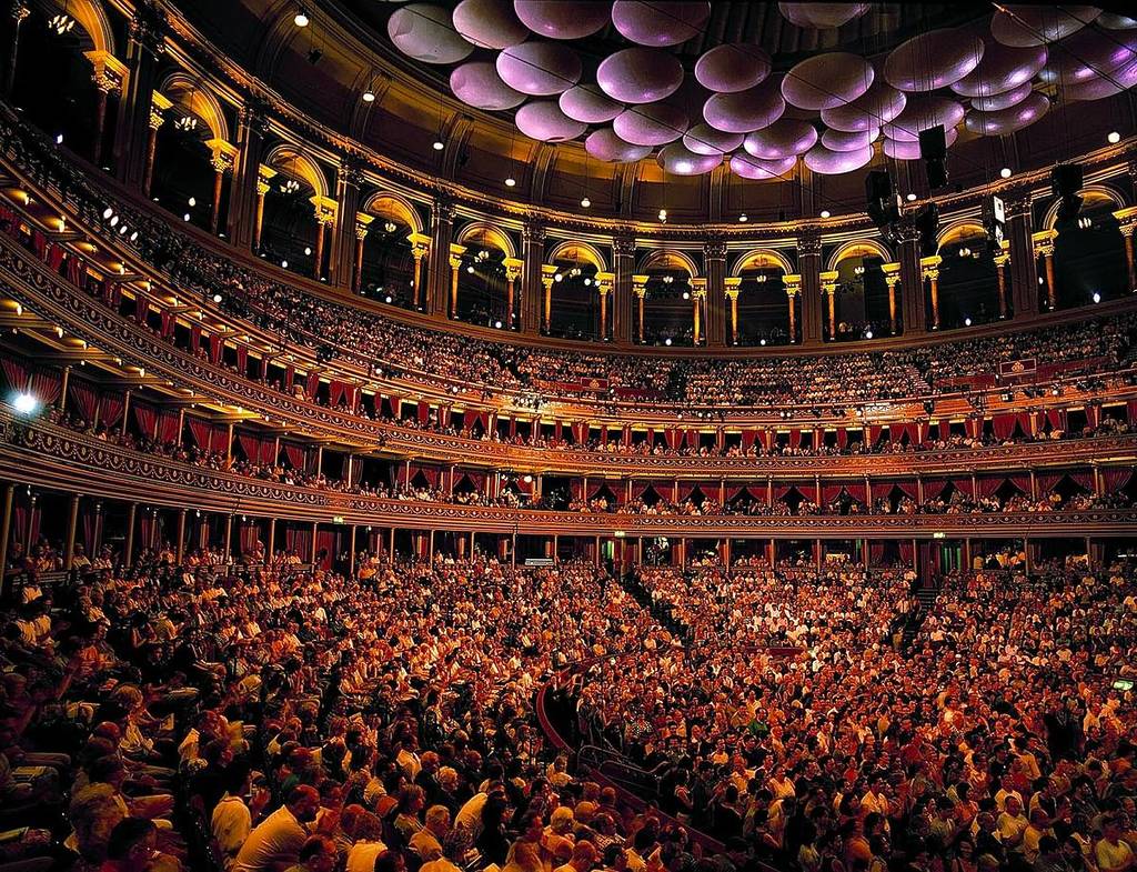 BBC Proms audience at the Royal Albert Hall