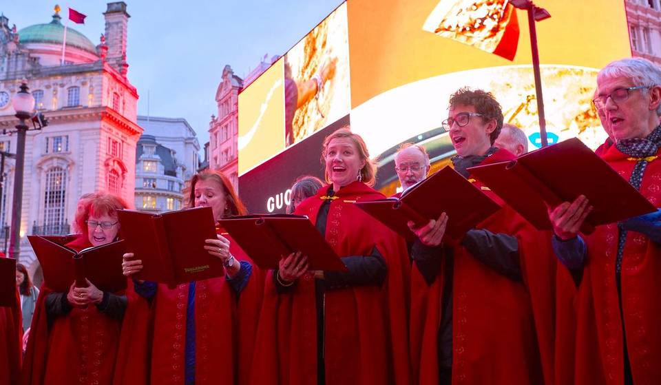 Spot A Festive Choir Performing Unexpected Versions Of Classic Carols In London This December