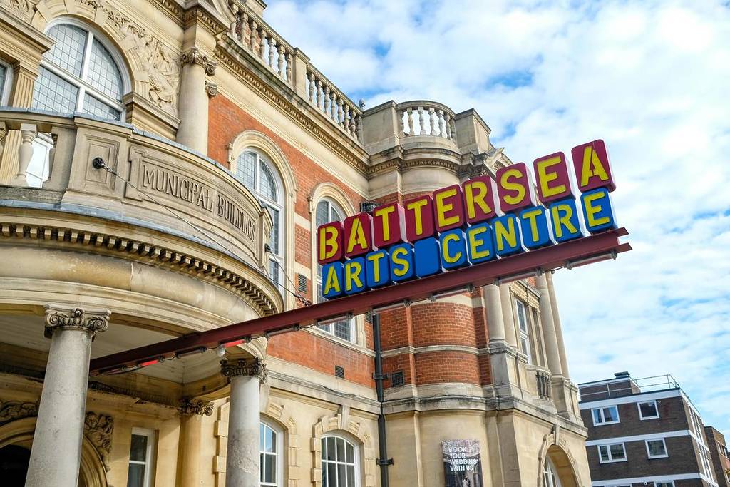 Battersea Arts Centre exterior. A performing arts venue on Lavender Hill in Battersea