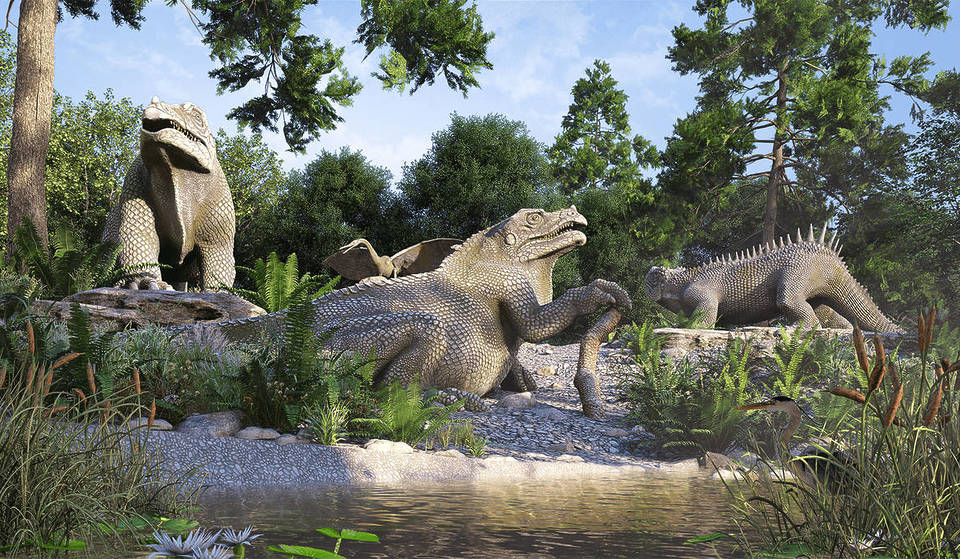 The Crystal Palace Park Dinosaurs Are Getting A Makeover As Part Of A Giant Park Regeneration