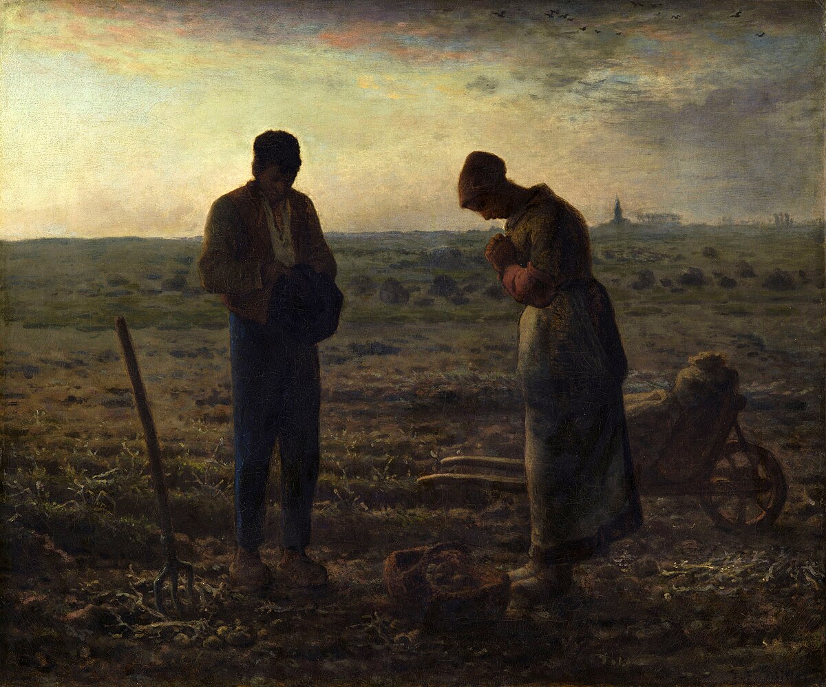 The Angelus by Millet