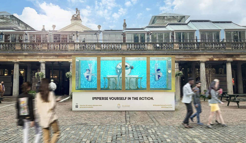 Synchronised Swimmers To Perform At Covent Garden Next Week