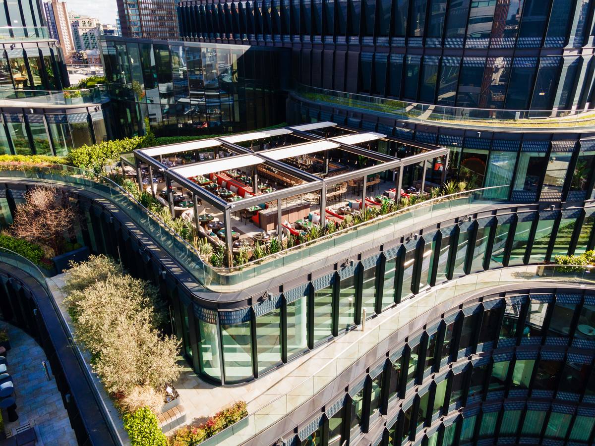 A Gorgeous New Rooftop Restaurant Has Opened In London A Gorgeous New Rooftop Restaurant Has Opened In London