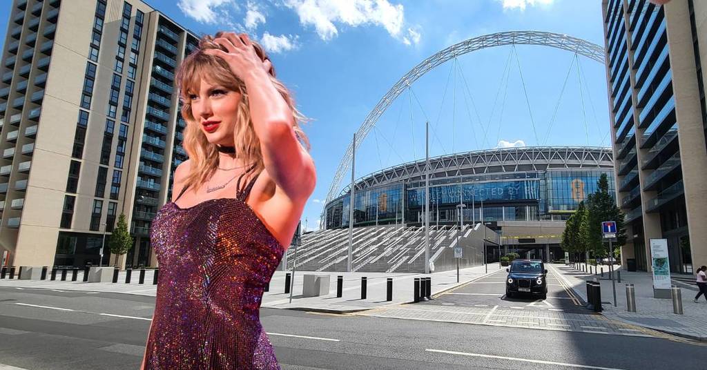 Taylor Swift y el estadio de Wembley