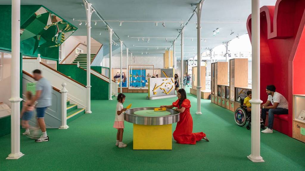 Een afbeelding van een gebied binnen Young V&A