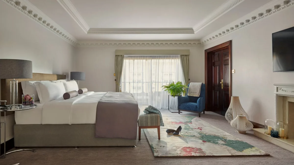 interiors of the presidential suite at hyatt regency the churchill