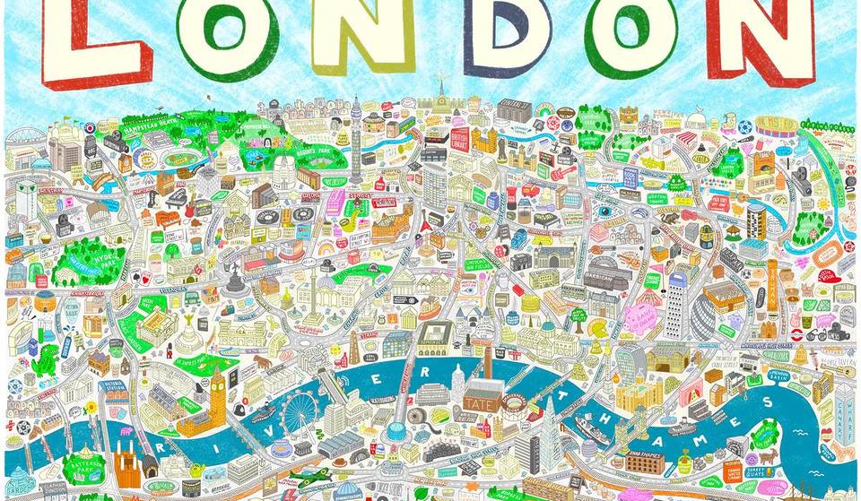 A London Street Artist Has Just Created A Spectacularly Detailed Map Of The City