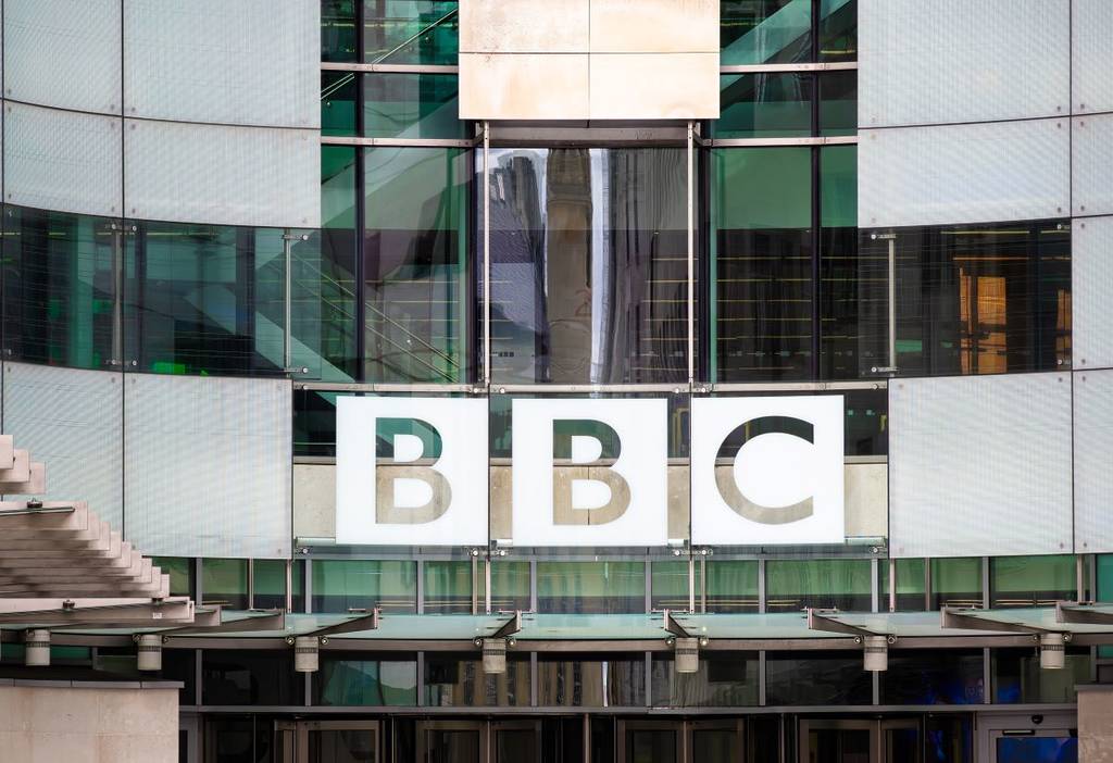 Shot of the BBC Broadcasting House