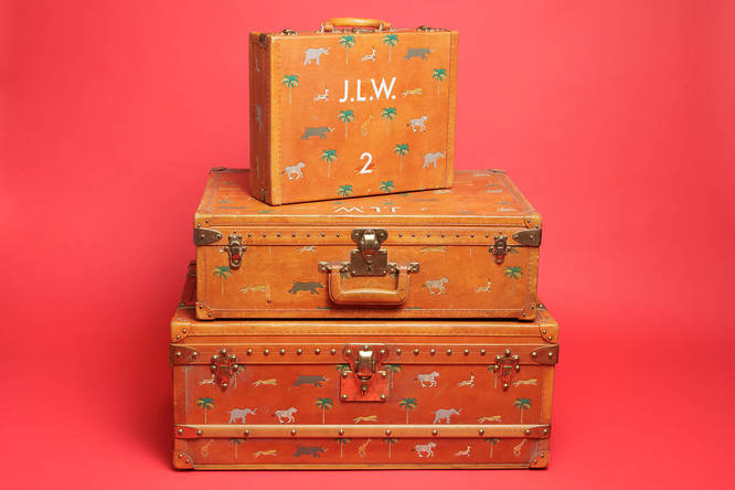 Suitcases of the Whitman brothers, Marc Jacobs for Louis Vuitton