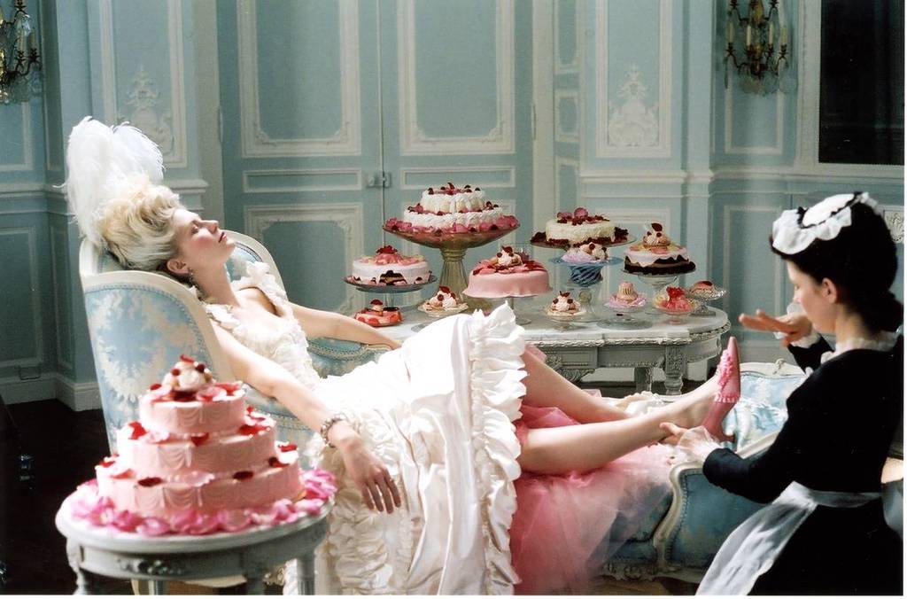 Filme de Marie Antoinette de Soffia Coppola.