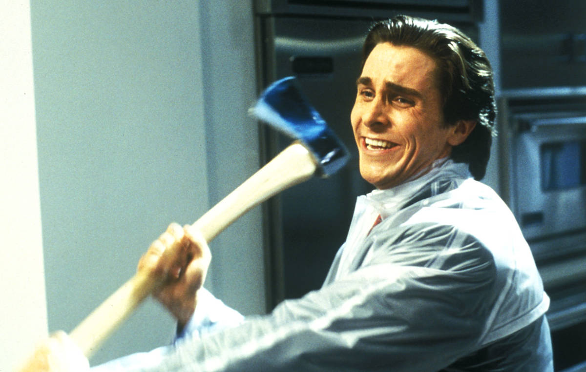 Christian Bale in American Psyco - horror/thriller