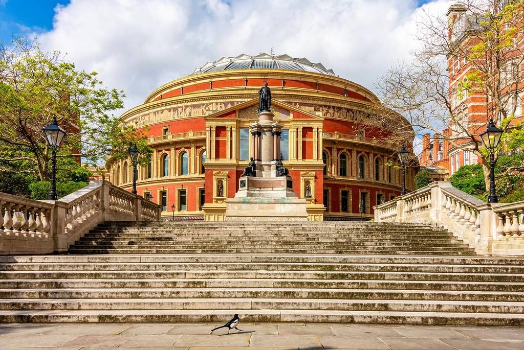 Exterior to the Royal Albert Hall in London