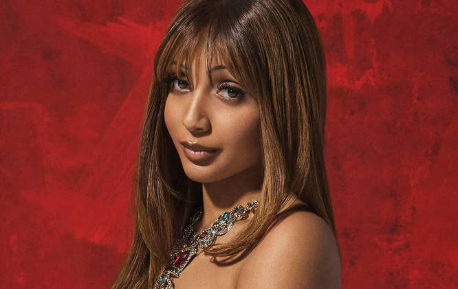 PinkPantheress promotion photo ahead of new mixtape 'Fancy That'