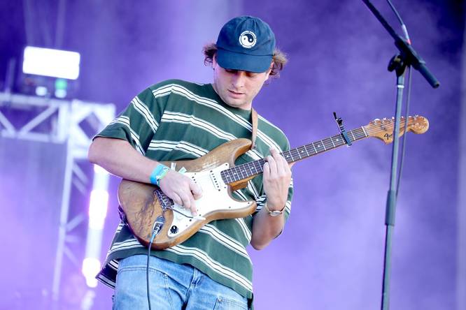 Mac DeMarco performing live at a concert in 2019