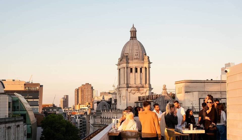 A New Rooftop Bar Is Opening Directly Above Holborn Station – With Sweeping Views Of The Shard And The BT Tower