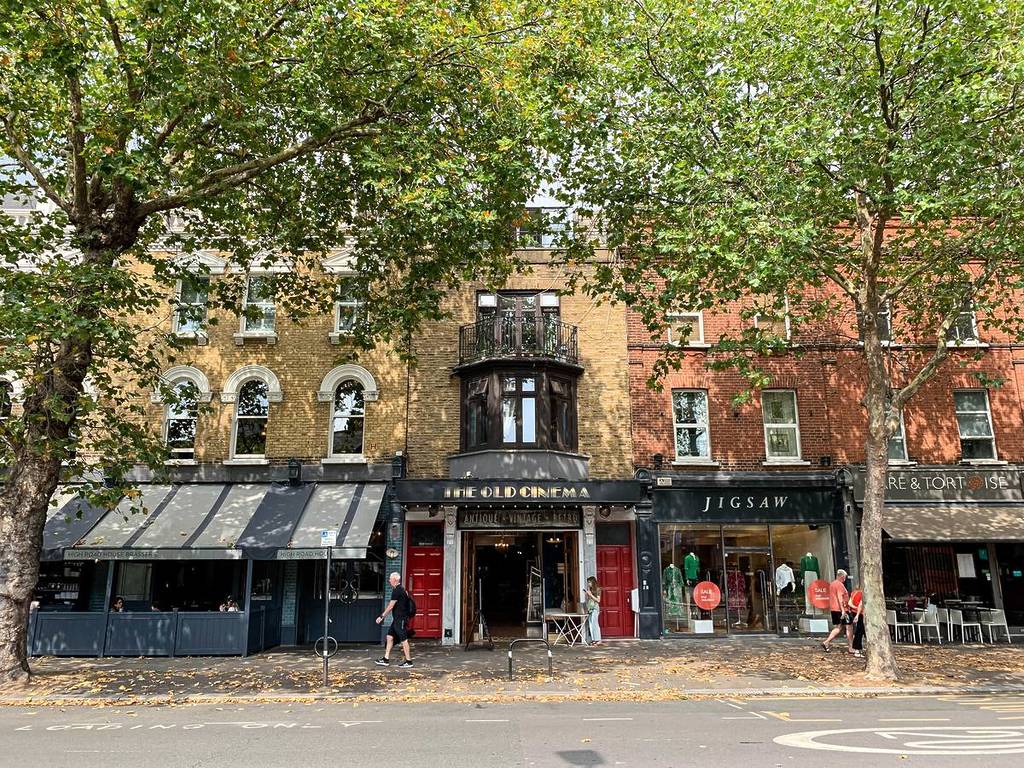 La façade de l'Old Cinema à Chiswick