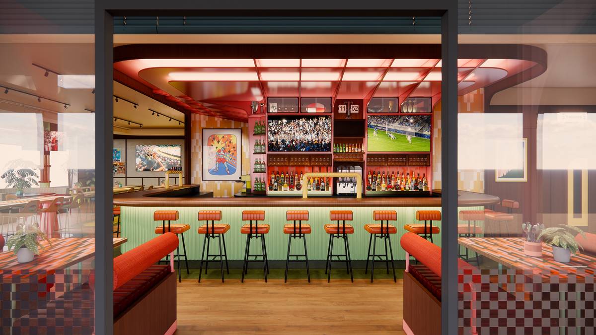 interiors of the kerb social club