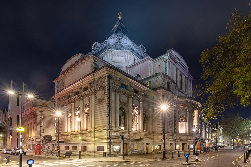 large historic building in central london