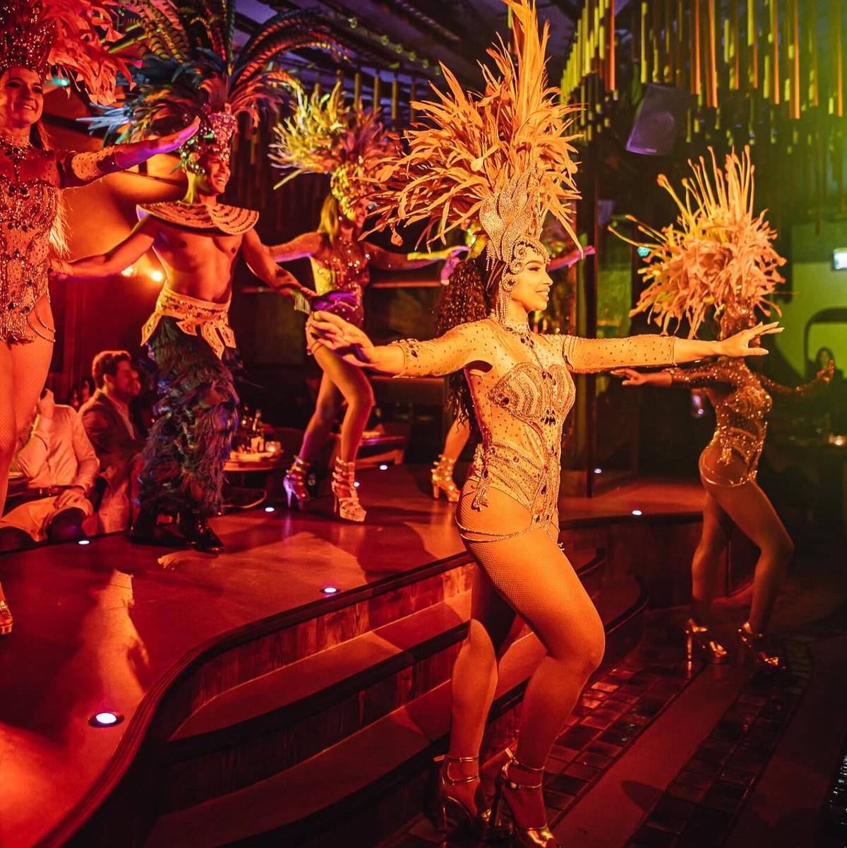 Live performance at Inca restaurant in Mayfair, London.