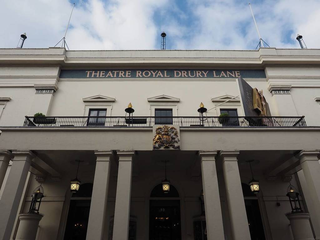 La façade du Theatre Royal Drury Lane