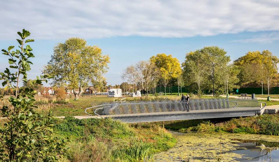 El parque más grande de la capital desde los Juegos Olímpicos de 2012 acaba de abrir sus puertas en el sur de Londres, y tiene su propio teatro en su interior.