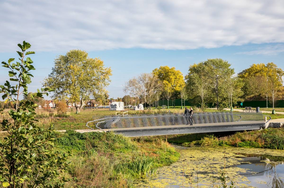 London Welcomes Its Largest New Park Since The 2012 Olympics