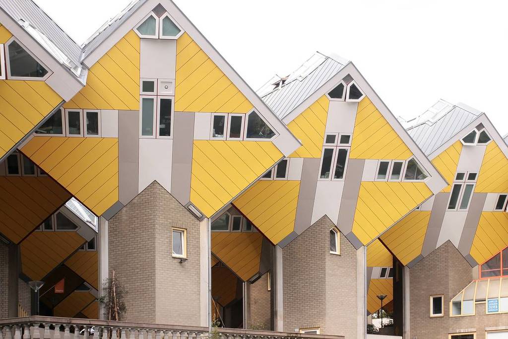 Rotterdam's famous cubed houses