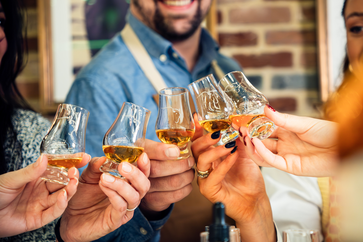 Tasting experience at the buffalo trace distillery
