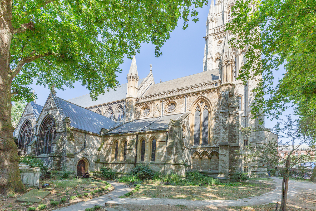 west london church garden - local hidden gems