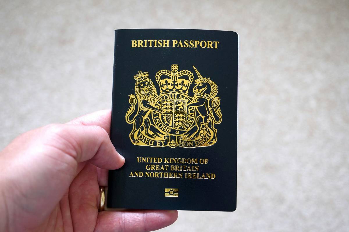 A UK Passport