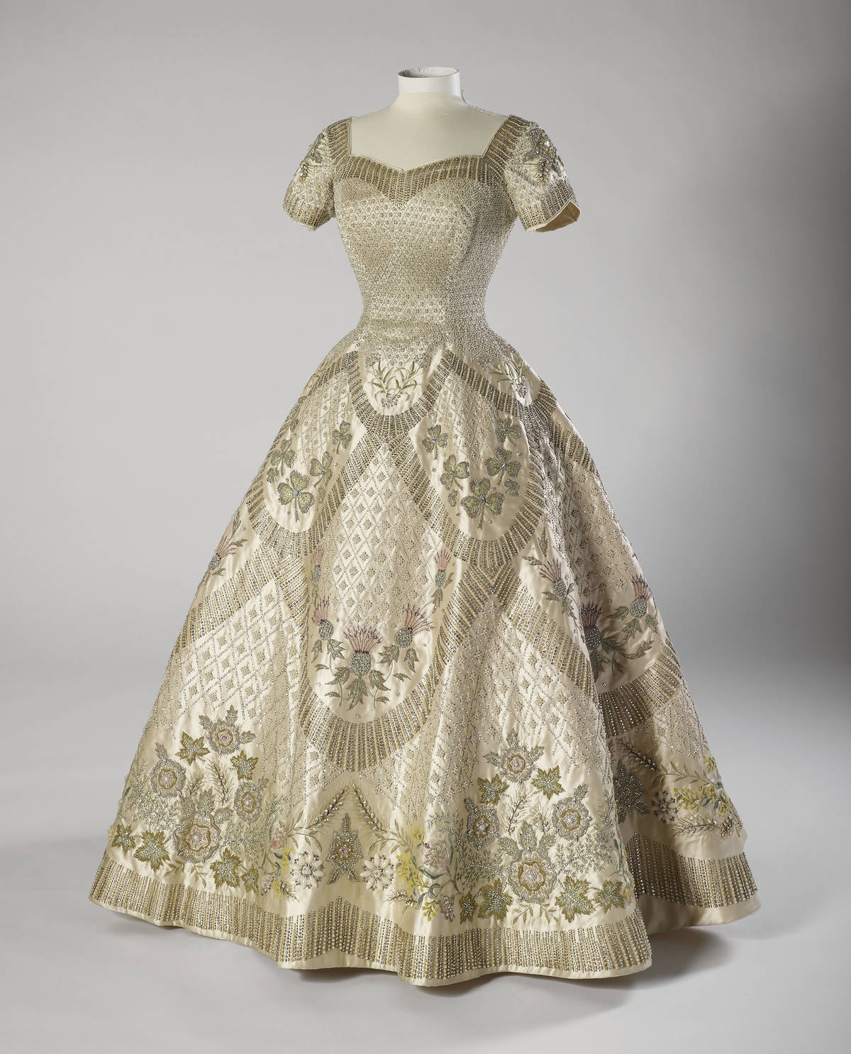 The Queen's Coronation Dress, Norman Hartnell, 1953