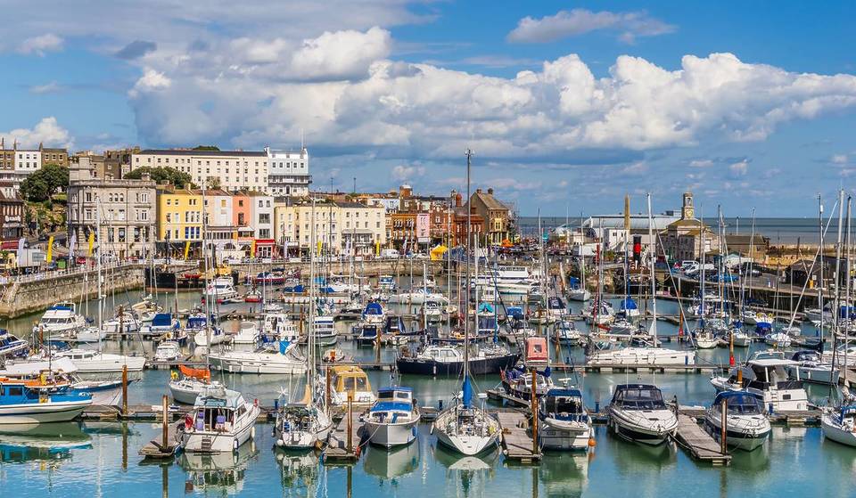 This Charming Coastal Town Is Home To A Labyrinth Of Fascinating Wartime Tunnels And The Only Royal Harbour In The UK – And It’s Less Than 90 Minutes From London
