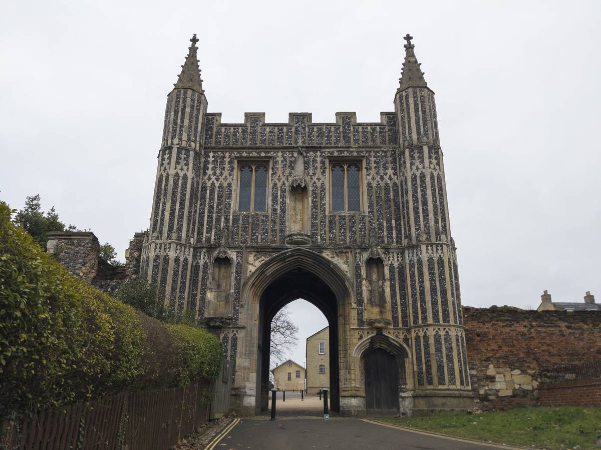 A historic gateway in Colchester