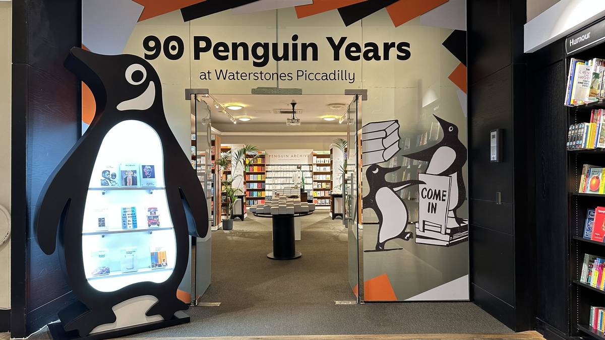A Free Pop-Up Has Landed In London To Mark Penguin’s 90th Birthday