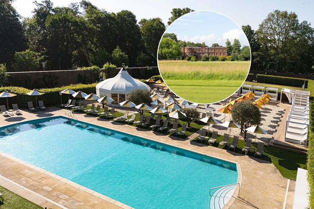 Este magnífico hotel rural a menos de una hora de Londres tiene su propio club de playa y un bufé famoso en televisión: es la escapada familiar de lujo perfecta.