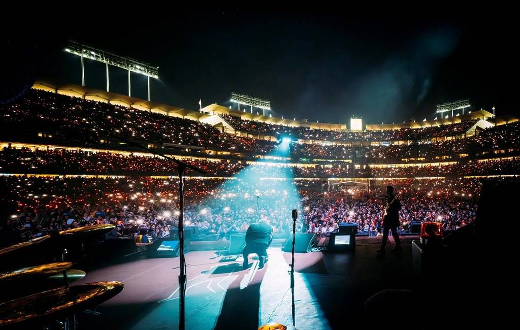 My Chemical Romance playing a huge stadium