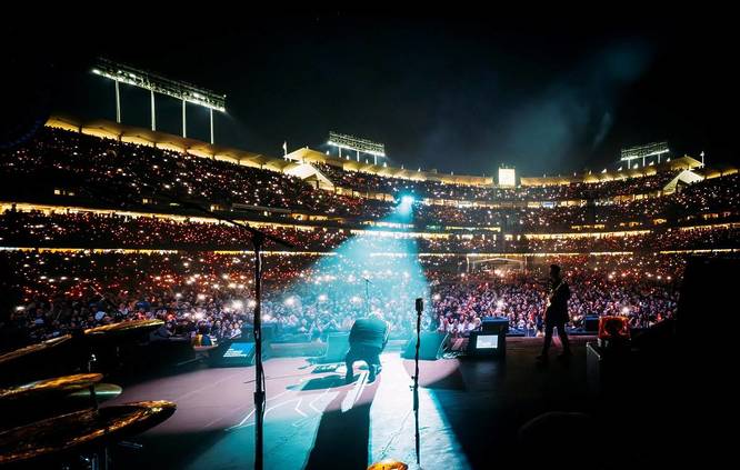 My Chemical Romance playing a huge stadium