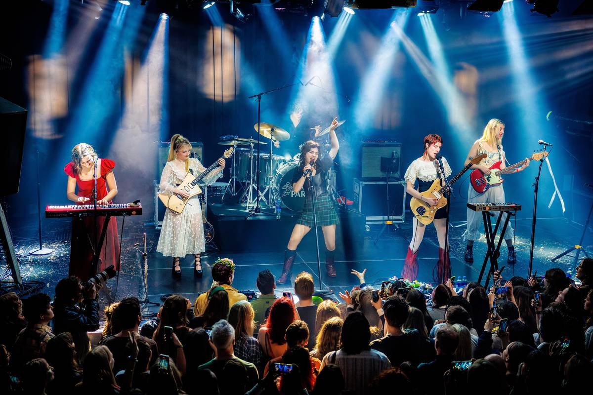 19 February 2024. MElkweg Amsterdam, The Netherlands. Concert of The Last Dinner Party