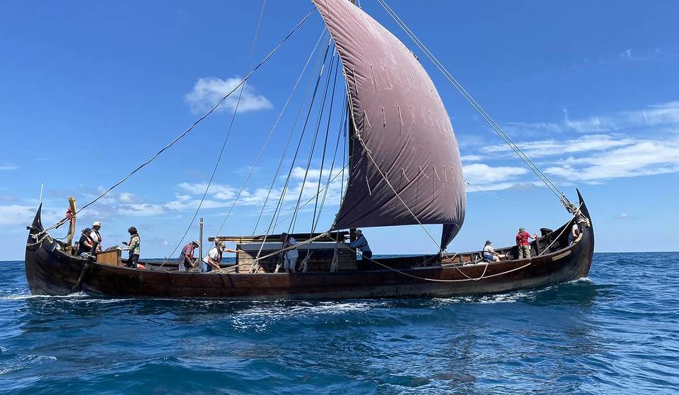 El barco vikingo más avanzado del mundo llega a Londres esta semana, pero no lo hará por mucho tiempo.