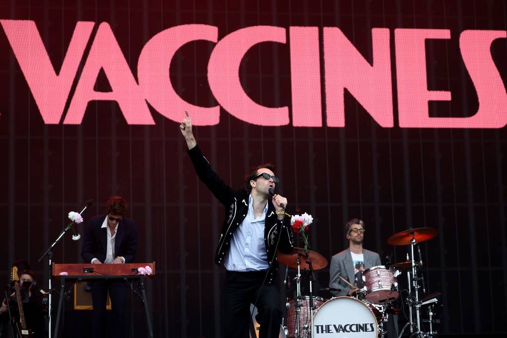 The Vaccines performing in 2024