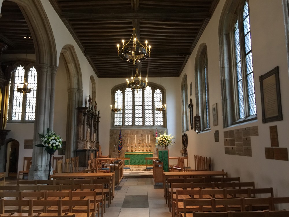interni della Cappella Reale di San Pietro ad Vincula alla Torre di Londra