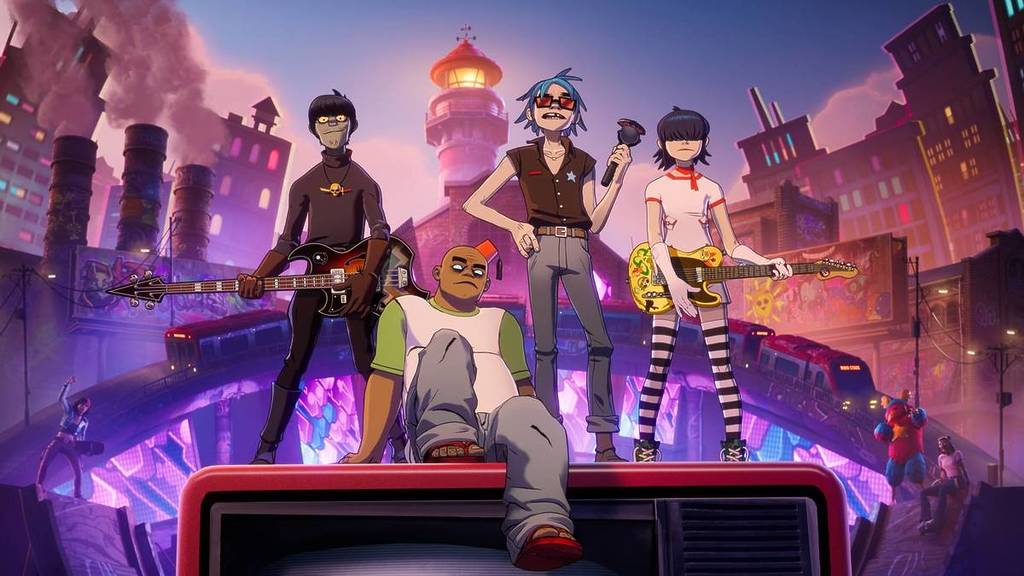 Gorillaz x Fortnite poster